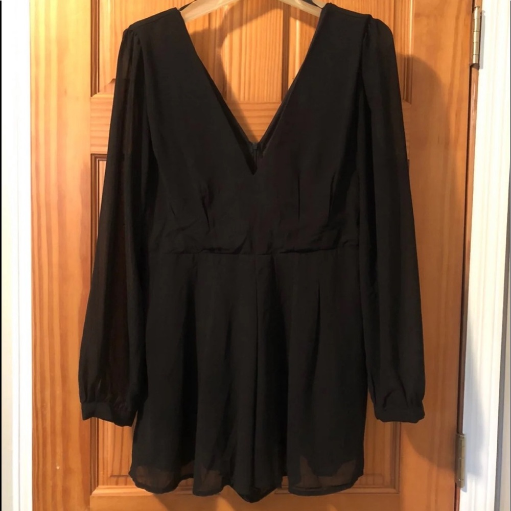 Forever 21 black romper